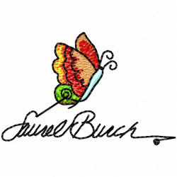 Butterfly Embroidery Design 3